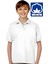 Erkek Çocuk %100 Pamuklu Polo Yaka T-Shirt Günlük ve Okul Uniforma Okul T-Shirt 5