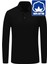 Erkek Çocuk 3'lü Uzun Kol %100 Pamuklu Polo Yaka T-Shirt Günlük ve Okul Uniforma Okul T-Shirt 4