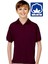 Erkek Çocuk %100 Pamuklu Polo Yaka T-Shirt Günlük ve Okul Uniforma Okul T-Shirt 1