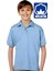 Erkek Çocuk %100 Pamuklu Polo Yaka T-Shirt Günlük ve Okul Uniforma Okul T-Shirt 1
