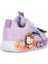 Günlük Kız Çocuk Spor Ayakkabı Hello Kitty Simli Süs Detay Işıklı Taban Lastik Bağcık Sneaker 120 2