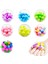 Macaron Boncuk Topu Stili Yetişkin Çocuklar Için Sıkma Topu Fidget Squishy Oyuncakları - Giderici Top (Yurt Dışından) 1
