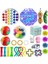 Bir Stil Çocuk Fidget Oyuncakları Esnek Dizgiler Itme Topu Giderici Set Yetişkin Sıkma Duyusal Dikkat Eksikliği Hiperaktivite Figet Oyuncakları (Yurt Dışından) 1