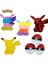 NO.101 Stili Pop It Pokemon Pikachu Charizard Fidget Toys Squishy Duyusal Giderici S Popit Kawaii Spopg Situ Itme Kabarcık Sıkıştırma (Yurt Dışından) 5