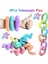 M Tarzı 6 Adet Fidget Pop Tüp Oyuncak Çocuklar Yetişkinler Mini Pop Renkli Tüpler Giderici Duyusal Oyuncak Esnek Tüp Parmak Oyuncakları (Yurt Dışından) 2