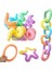M Tarzı 6 Adet Fidget Pop Tüp Oyuncak Çocuklar Yetişkinler Mini Pop Renkli Tüpler Giderici Duyusal Oyuncak Esnek Tüp Parmak Oyuncakları (Yurt Dışından) 3