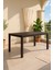 Rattan 90X150 Camsız Kahve Masa - Bahçe&balkon&teras 1