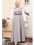 Jile Elbise Gri Tesettür Ikili Takım 30284GR 1