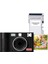 Mini Shot 2 Era - Siyah Filmli Fotoğraf Makinesi / 8 Baskılık Tanışma Seti 1