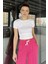 Kadın Bisiklet Yaka Taşlı Kaşkorse Bluz P-00016076 1