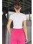 Kadın Bisiklet Yaka Taşlı Kaşkorse Bluz P-00016076 4