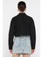 Kadın Basic Crop Top Gömlek P-00016057 4