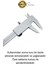 Premium Endüstriyel Hassas Ölçüm Mekanik Kumpas Analog Mikrometre Derinlik Genişlik 150 x 0.02 mm 3
