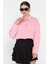 Kadın Basic Crop Top Gömlek P-00016057 1