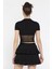 Kadın Bisiklet Yaka Tüllü Kaşkorse Bluz P-00016074 3