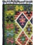 Yün Iplikten El Dokuma Renkli Afgan Kilim 83 x 116 cm (0.96 M²) 2