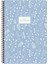 A6 Çizgili Defter 80 Yaprak Pastel Flora Karton Kapak 1 Adet 3