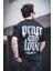 Peace And Love Yıkamalı Sırt ve Ön Baskılı Pamuklu Comfort Erkek Tshirt 3