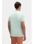 Regular Fit Mint %100 Pamuklu Uzun Ömürlü Kıvrılmaz Polo Yaka Nakışlı T-Shirt 4HC14ORT51000 3