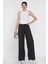 Kadın Bel Bağlamalı Likralı Kumaş Pantolon P-00016037 1