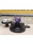 Sapphire Black- Doğal Siyah Mermer Banyo Seti- 7 Parça- Gümüş - Kağıt Havluluk 1
