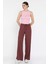 Kadın Bel Bağlamalı Likralı Kumaş Pantolon P-00016037 2