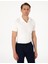 Erkek Ekru Slim Fit %100 Pamuk Polo Yaka Triko Tişört 50307334-VR019 3