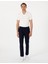 Erkek Ekru Slim Fit %100 Pamuk Polo Yaka Triko Tişört 50307334-VR019 4
