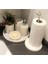 Dekoratif Doğal Beyaz Mermer Banyo Seti Takımı 6lı 1