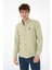 Erkek Açık Haki Gömlek Basic 50297997-VR183 3