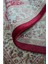 Bambu Iplikten Dokuma Parlak Tuşeli Krem ve Kırmızı Renk Mihraplı Seccade (83 x 125 cm ) 5