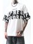 Erkek Orpheus Baskılı Oversize T-Shirt Beyaz 4