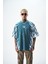 Erkek War Baskılı Yıkamalı Oversize T-Shirt Siyah 2