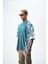 Erkek War Baskılı Yıkamalı Oversize T-Shirt Siyah 3