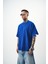 Erkek World Is Mine Baskılı Oversize T-Shirt Saks 3
