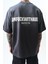 Erkek Unfuckwithable Baskılı Oversize T-Shirt Bordo 5
