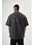 Erkek Da Vinci Baskılı Oversize T-Shirt Beyaz 1