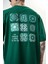 Erkek Choose Nakışlı Oversize T-Shirt Nefti 4