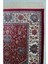 Bambu Iplikten Dokuma Parlak Tuşeli Kırmızı ve Lacivert Renk Mihraplı Seccade (83 x 125 cm ) 2