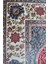 Bambu Iplikten Dokuma Parlak Tuşeli Kırmızı ve Lacivert Renk Mihraplı Seccade (83 x 125 cm ) 3