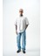 Erkek Palm Baskılı Oversize T-Shirt Siyah 2