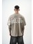 Erkek World Is Mine Baskılı Oversize T-Shirt Saks 1