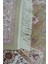 Bambu Iplikten Dokuma Parlak Tuşeli Krem ve Yeşil Renk Mihraplı Seccade (83 x 125 cm ) 4