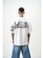 Erkek World Is Mine Baskılı Oversize T-Shirt Saks 1