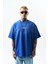 Erkek Unfuckwithable Baskılı Oversize T-Shirt Saks 1