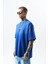 Erkek Unfuckwithable Baskılı Oversize T-Shirt Saks 2