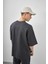 Erkek Respire Yazılı Oversize T-Shirt Benetton 3