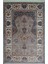Bambu Iplikten Dokuma Parlak Tuşeli Mavi ve Gri Renk Mihraplı Seccade (83 x 125 cm ) 1