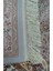 Bambu Iplikten Dokuma Parlak Tuşeli Krem ve Gri Renk Mihraplı Seccade (83 x 125 cm ) 4