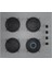 Italyan 4406G01 - G16400-217 - 1018X52 Gri Cam Ankastre Set 3